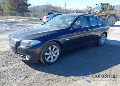 2012 BMW 550I из США, поврежденный, VIN WBAFR9C59CDX79324